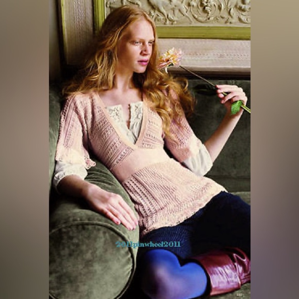 2007 Guinevere for Anthropologie Karenina Sweater Top